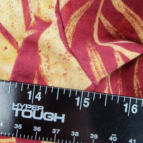 Chico's Women's‎ Tropical Floral Button Down Stretchy Denim Blazer Size 0 - Picture 8 of 9